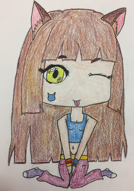 Chibi Cat Girl