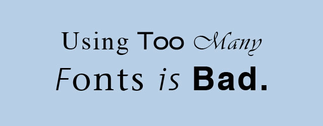 fonts